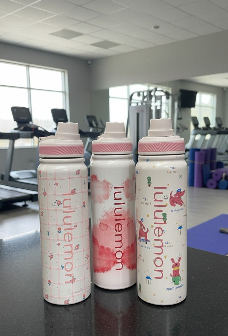 Lululemon steel insulated bottle 800 mL