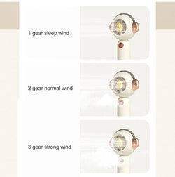 Handheld Misting Fan | 3 Speeds, portable adjustable table fan - Kidspark