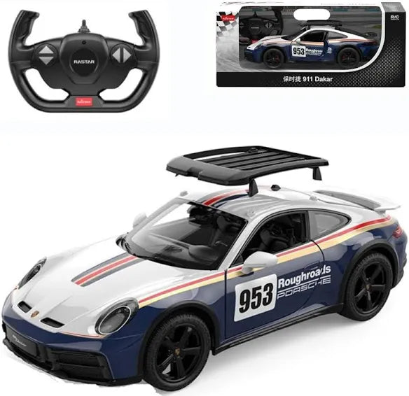 RASTAR 1:14 scale R/C porche 911 Dakar remote control car