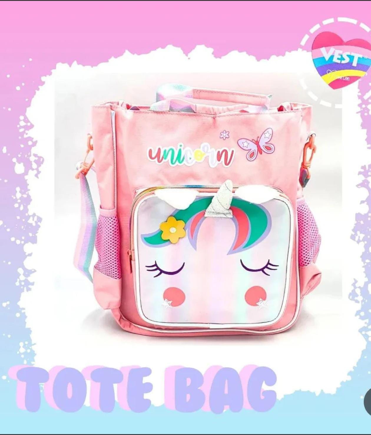 Vest- multipurpose totebag for lunch/tuition/daytrips