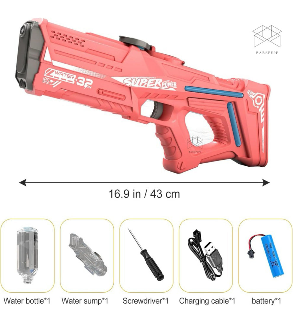 Super Power Electric Water Gun - 32ft