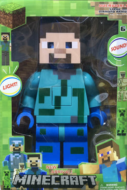 Mine craft Steve light and sound figure - Kidspark