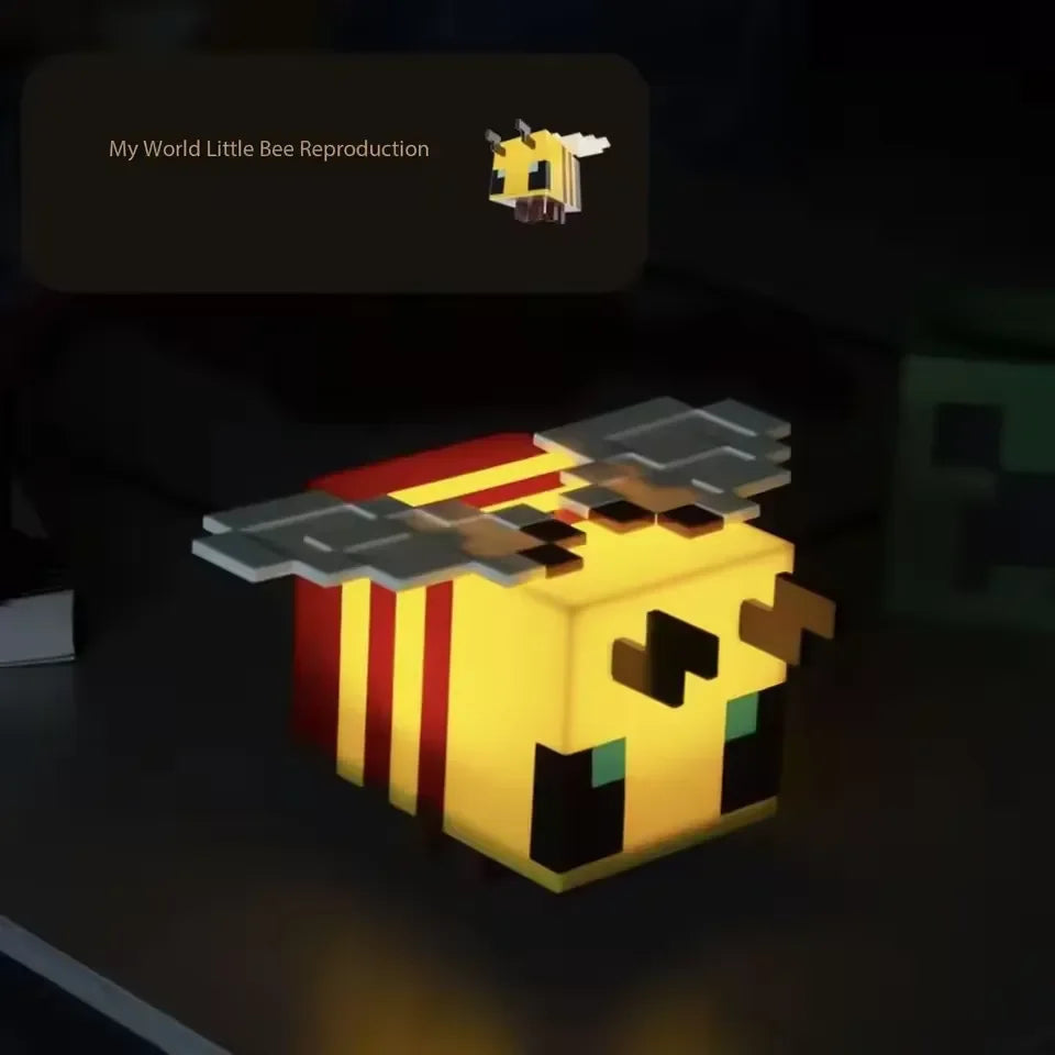 Minecraft bee night light