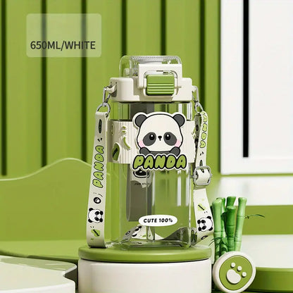 Cute panda bamboo style sipper 🐼- 650 ml