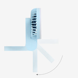 Portable USB Mini Handheld Fan: Folding Fill Light, Multifunctional, Compact for Students, Outdoor Use, Summer Cooling - Kidspark