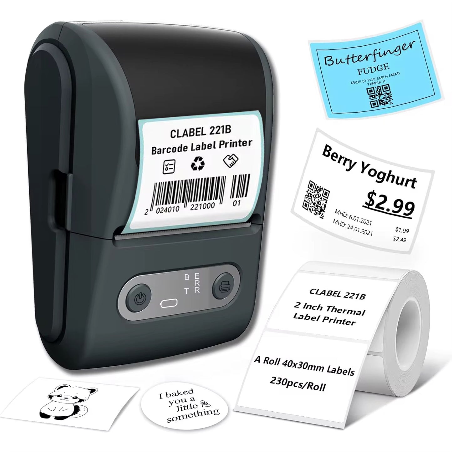 Q11 mini portable wireless 58 mm thermal printer