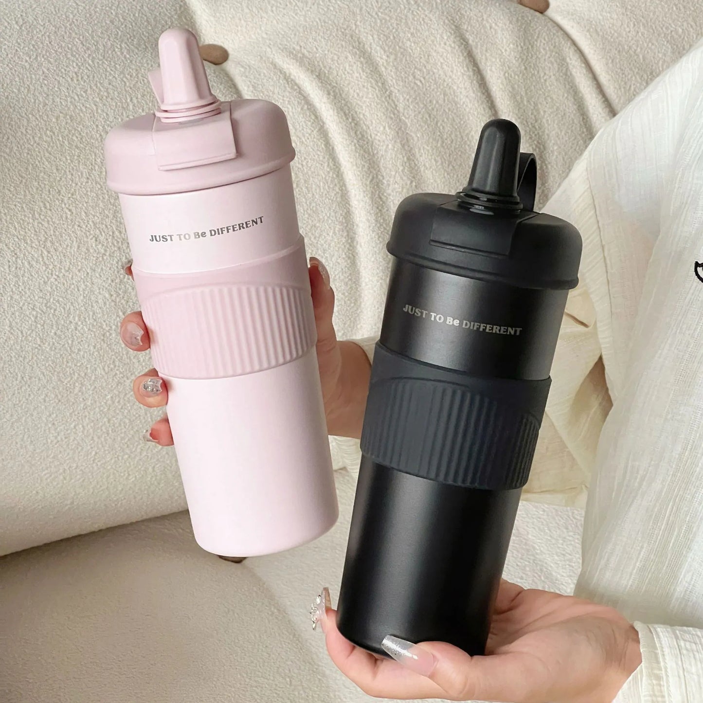 Just be different insulated steel water bottle