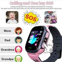 Kids premium smartwatch with tracking and sos features