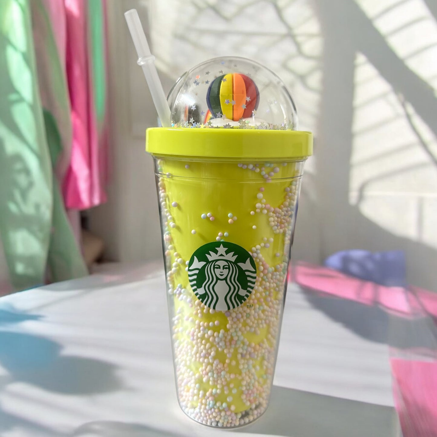 Starbucks plastic 600 mL bpa free sipper