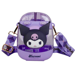 Sanrio premium quality embossed sipper plus push to open bottle (plastic) - 1000 ml - Kidspark