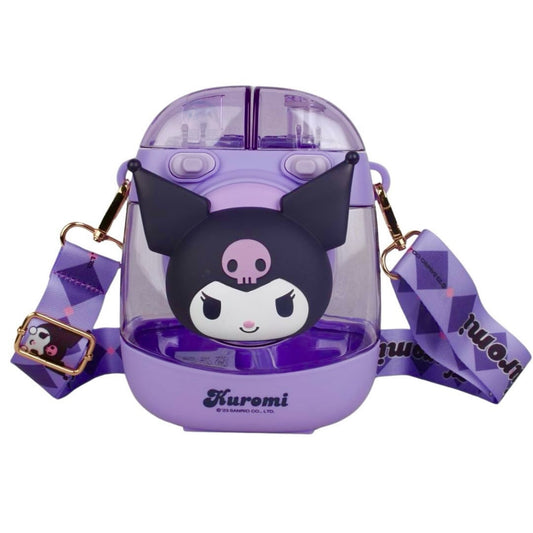 Sanrio premium quality embossed sipper plus push to open bottle (plastic) - 1000 ml - Kidspark
