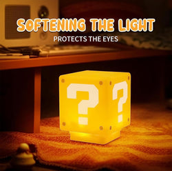 Super bros illusion night light for kids with game sound effects and nightlight - Kidspark