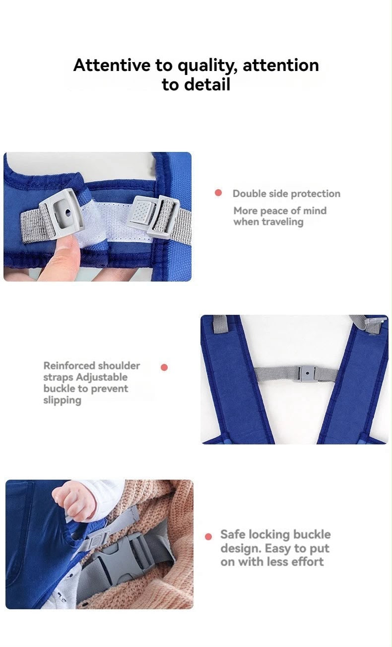 Kidspark LUNA baby carrier | lightweight | 6 point safety | ergonomic design |