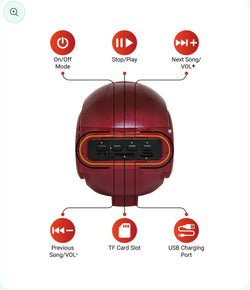 Iron man high quality speaker - Kidspark