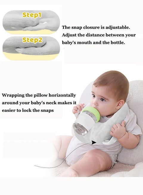 Kidspark Baby bottle holder Baby feeding pillow | Nursing | bottle holder | Anti-spitting milk pillow | Relieves sore hands