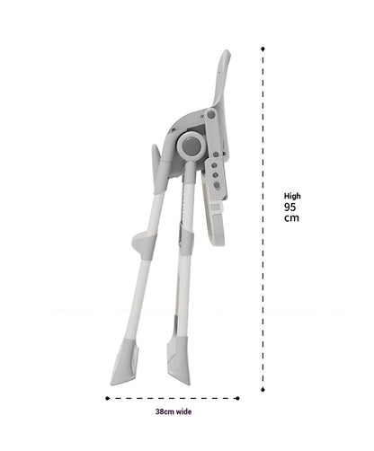 Kidspark Mk3 High chair | 4 in 1 | feeding | storage | portable | EU standards highchair