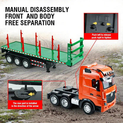 HUINA 1:18 1313 REMOTE CONTROL TRANSPORTER TRUCK