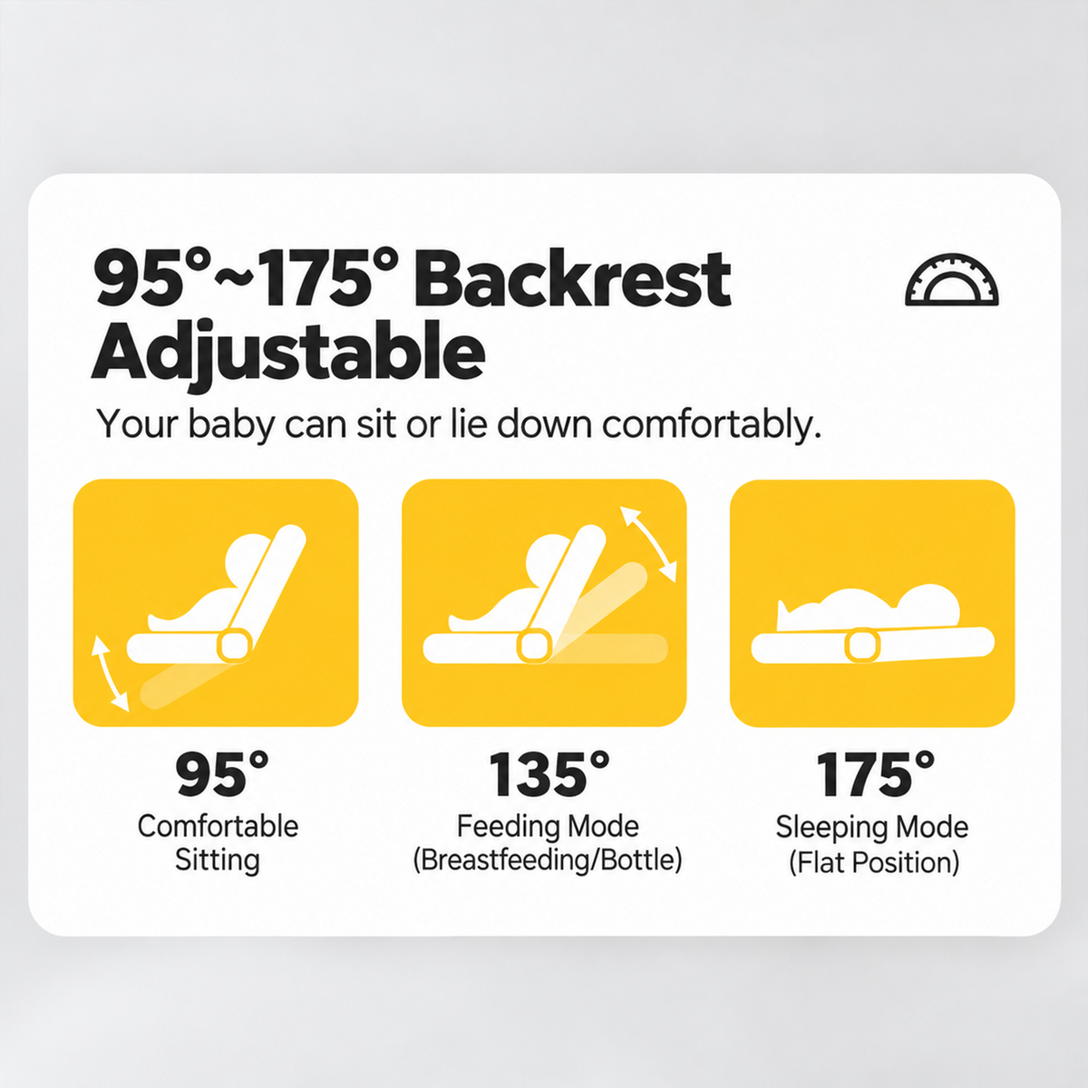 Kidspark Bunny buddy stroller  | Lightweight | Travel friendly | one Click fold | 5 point safety