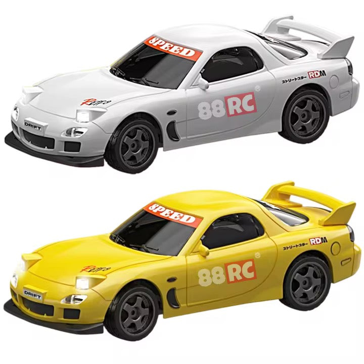 Whoosh metal RC car (RX7) |1 : 43| 4WD | Drift | 15km/H