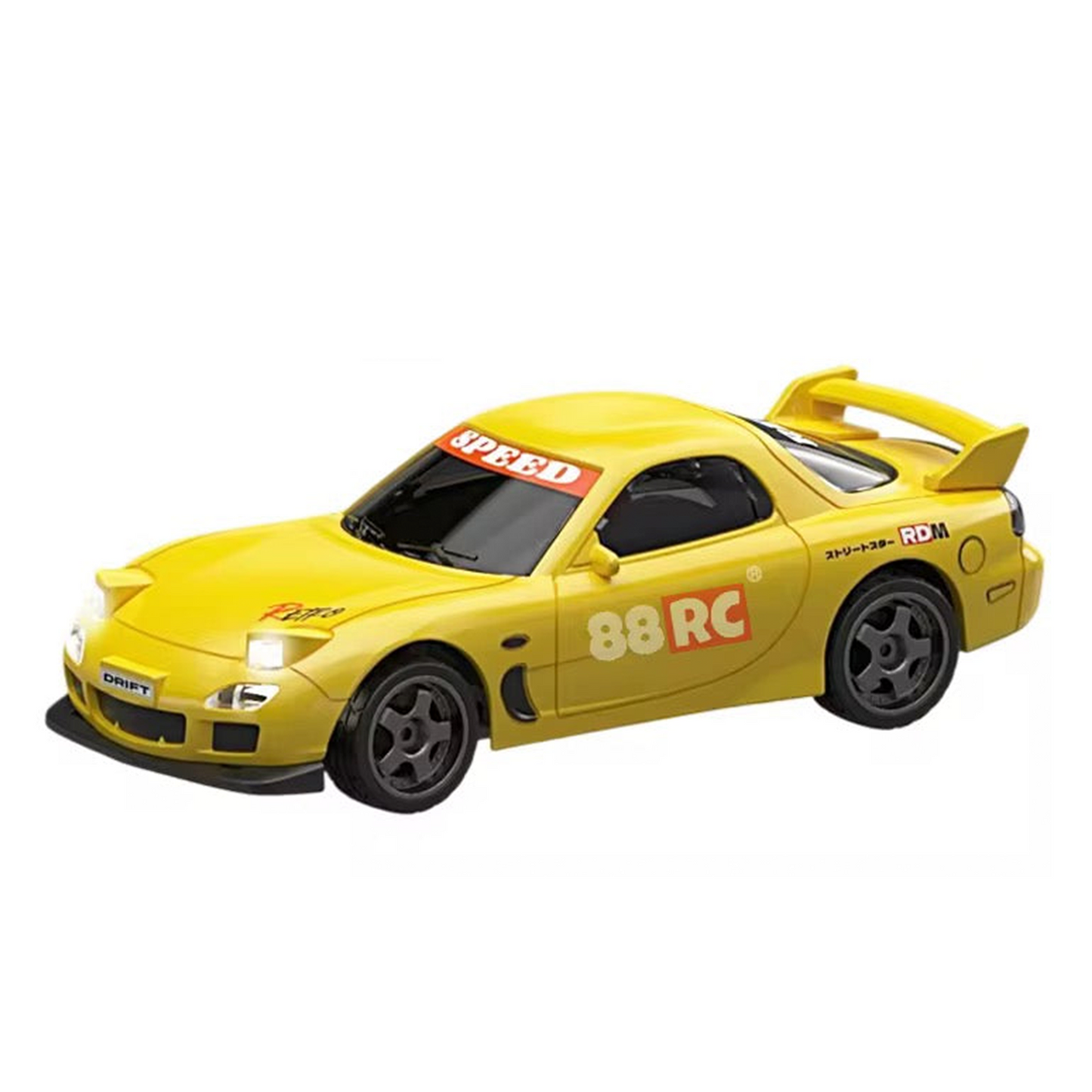 Whoosh metal RC car (RX7) |1 : 43| 4WD | Drift | 15km/H