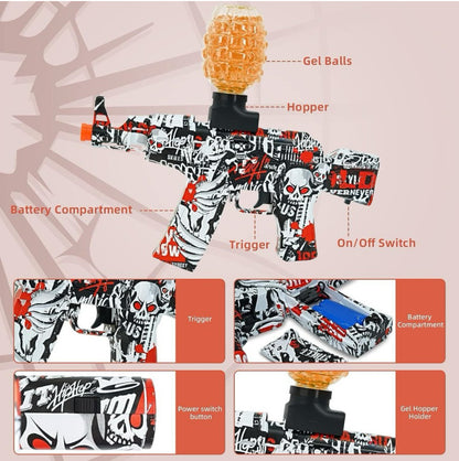 Gel Ball Blaster AKM-47 Fully Automatic electronic gun