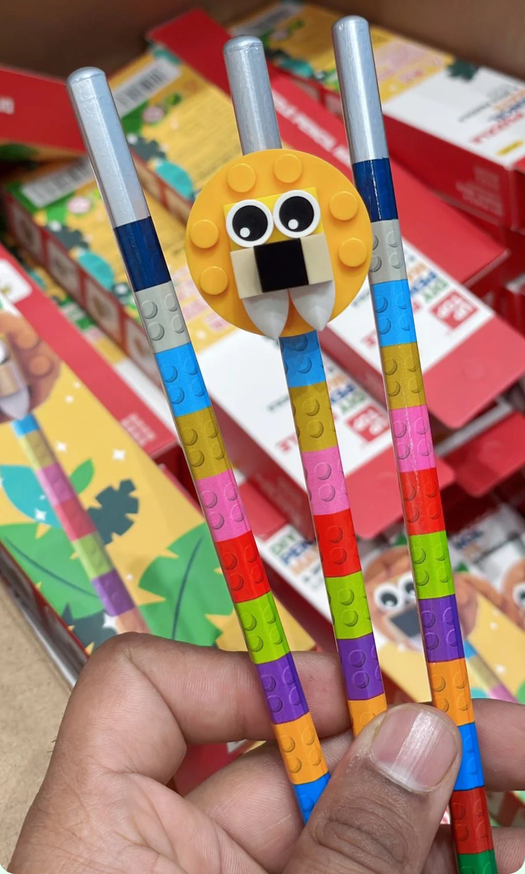 DIY Blocks pencil mate