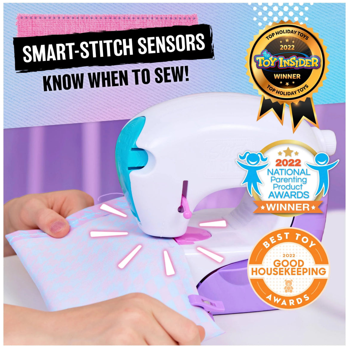 Cool maker Stitch N Style fashion studio, kids sewing machine