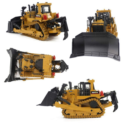 HUINA 1700 1:50 ALLOY DIECAST BULLDOZER static model