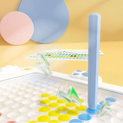 2-in-1 Magnetic Dot Drawing Board & Maze for Kids - Kidspark