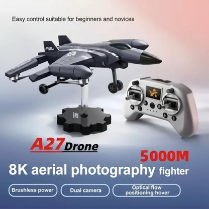 SU-35 Plane A27 RC Drone With 8K HD Camera Brushless Fighter Quadcopter