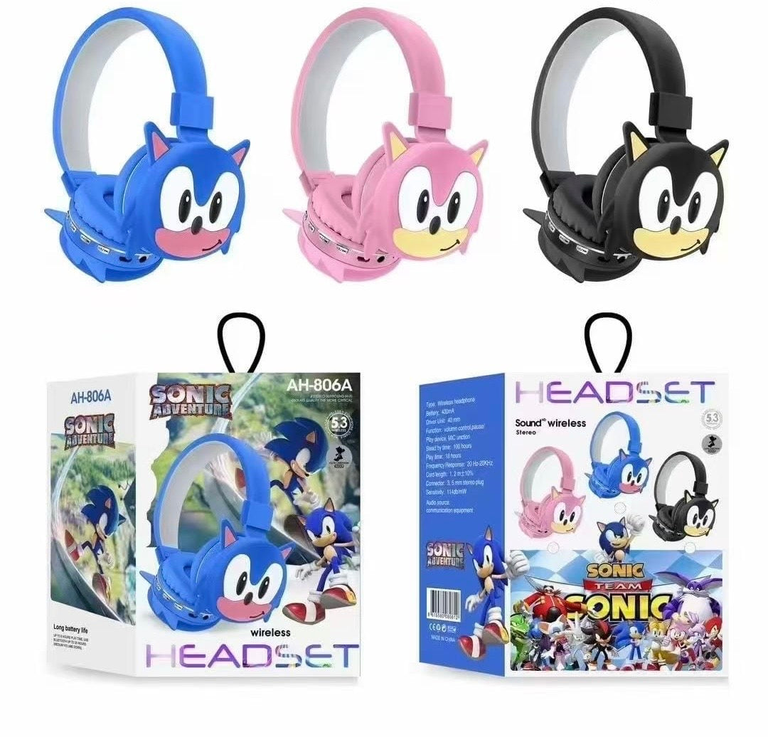 Sonic Wireless Kids Headphones