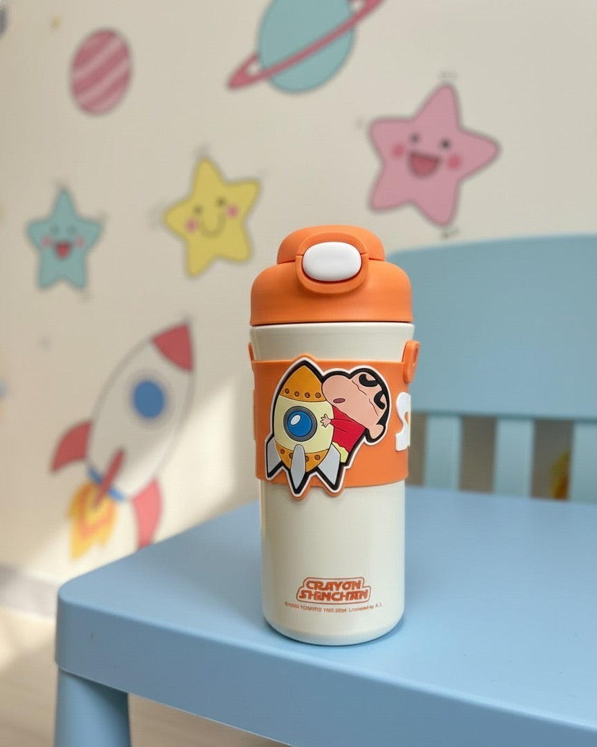 Shin chan steel insulated 520 mL bottle