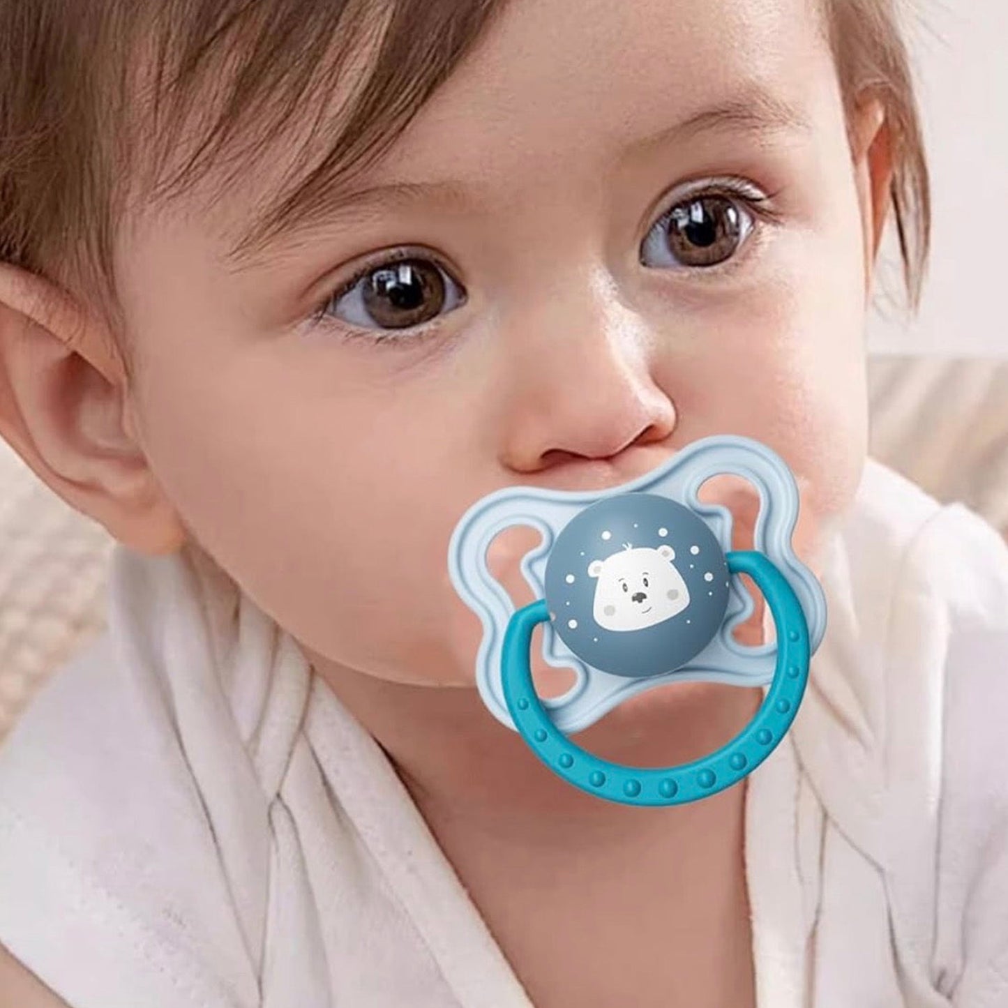 Silicone teether pacifier Binkie | BPA free | Food grade
