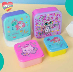 Vest - Lunchbox Set | 4pcs | BPA Free - Kidspark