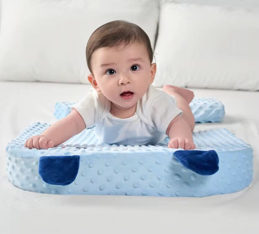 15° Incline Anti-Reflux Baby Lounger | Hip Support Cushion | recliner