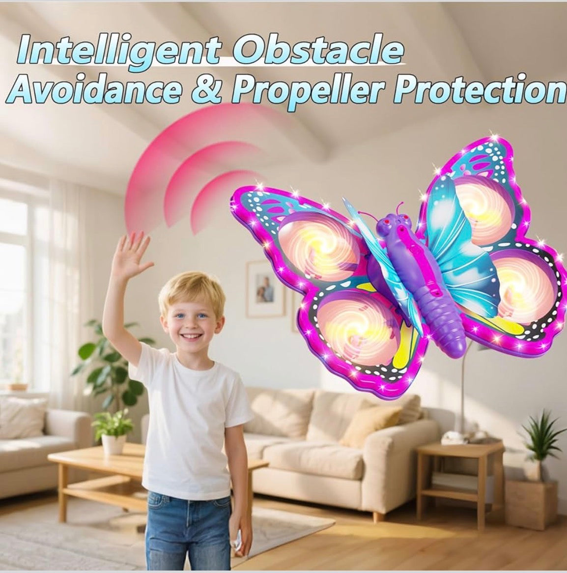 4DRC V40 Flying Remote Control butterfly Drone