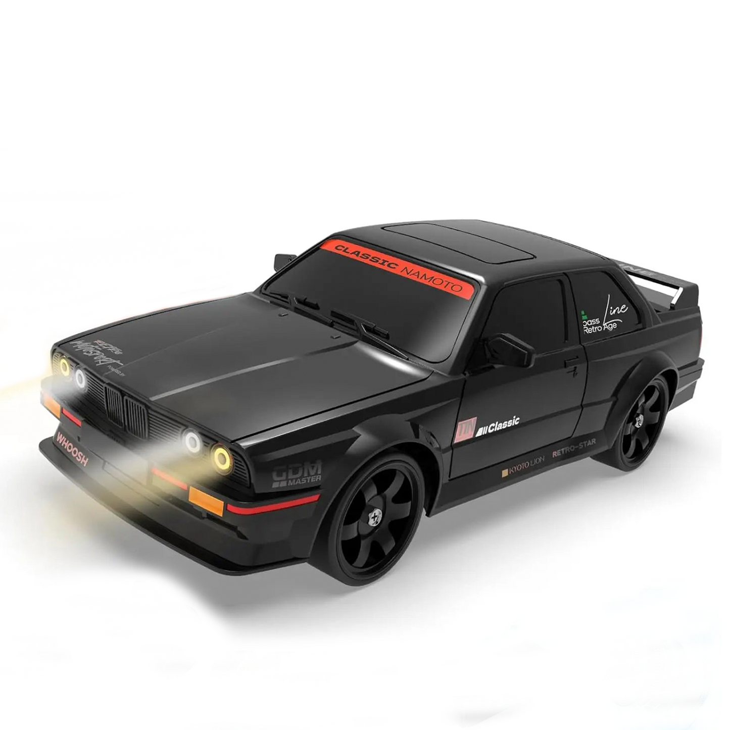 Whoosh metal RC car ( BMW E30 RTR )  |1 : 16 | Gyro | 4WD | Drift | 50km/H
