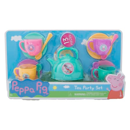 Pretend play Peppa pig tea party set - Kidspark