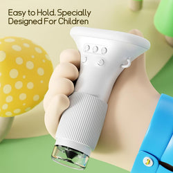 Kids premium digital microscope, 1000x magnification, 2 MP LENS - Kidspark