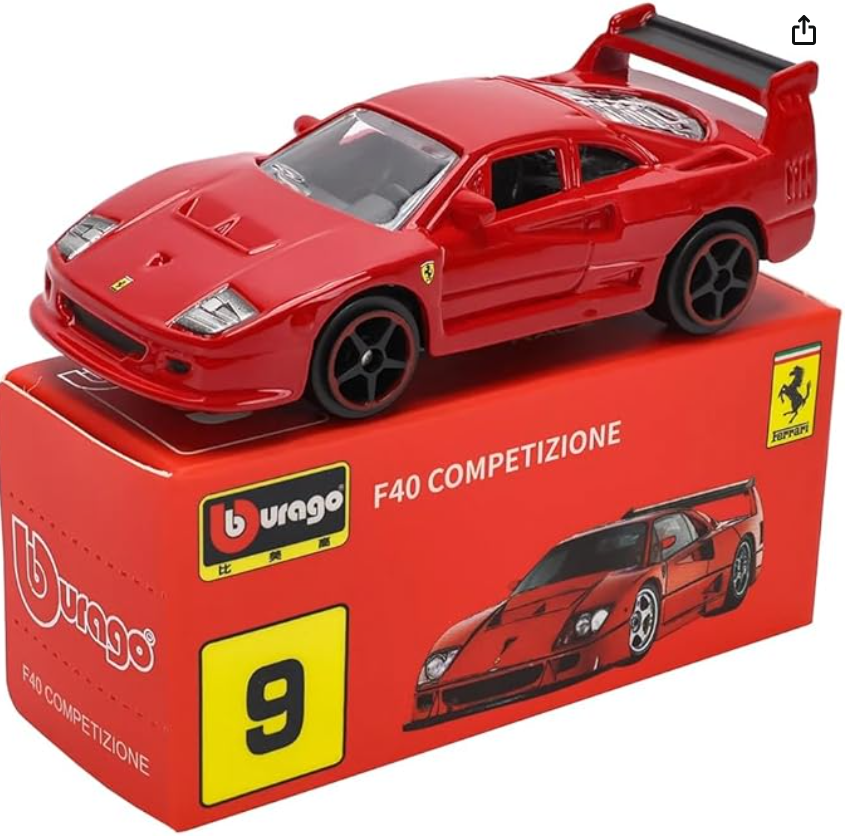 Bburago F40 Competizione Diecast Car main image 0