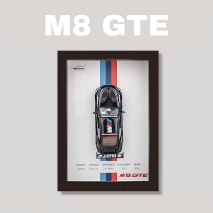 3D Sports Car Frames - 1:32 metal die cast Model