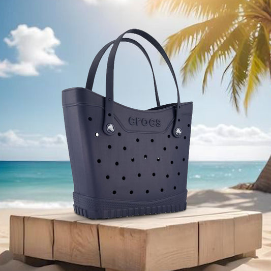 Crocs classic large tote bag dark blue