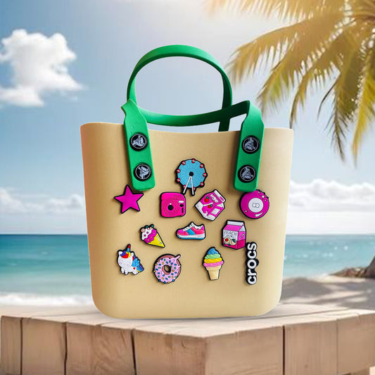 Crocs - medium multipurpose beach bag tan