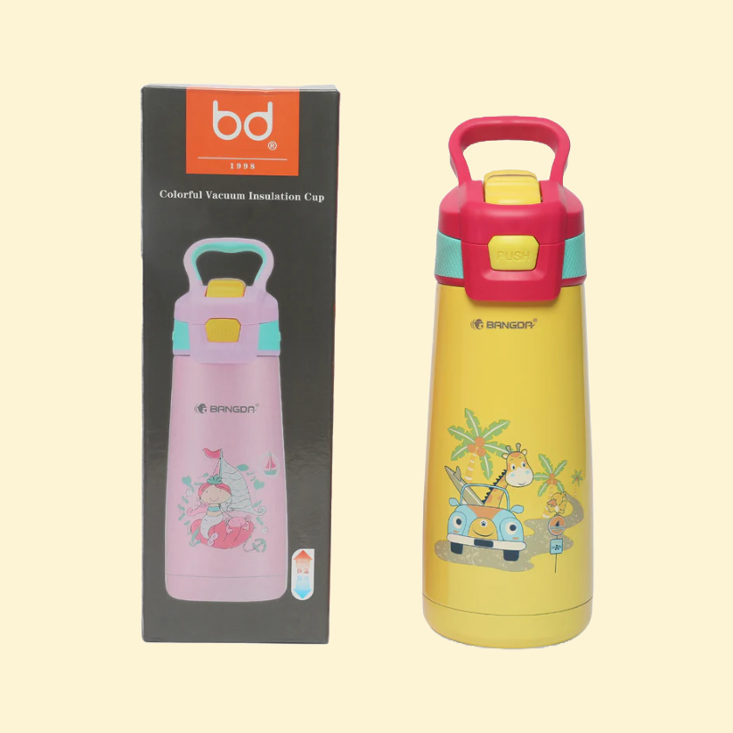 ZOO themed Vacuum Insulation Cup sipper Water Bottle- 500 ml