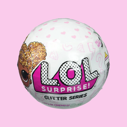 LOL surprise glitter series, 7+ surprises!