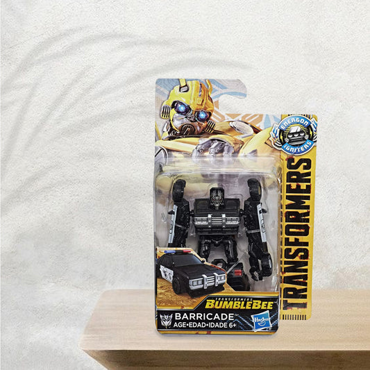 Transformers barricade transformation toy