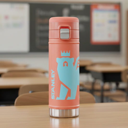 Stanley flow steady bear bottle 12 OZ |