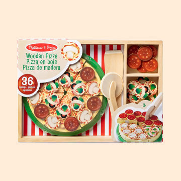 Melissa & Doug pizza wooden DIY kit - Kidspark