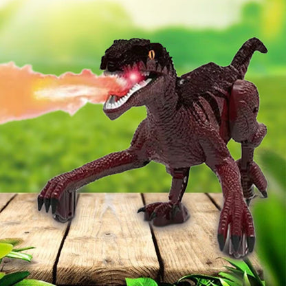 Dino toy with simulated spray, realistic walk and sound for your loved ones