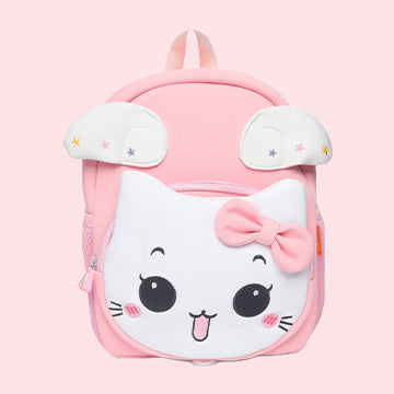 ZORSE premium quality 3D kitten bag for kids SMALL size (Light pink) - Kidspark